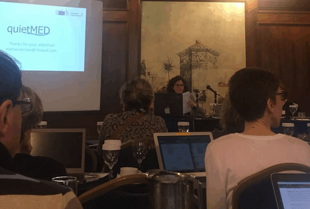 Presentamos las novedades del proyecto QUIETMED en Atenas
