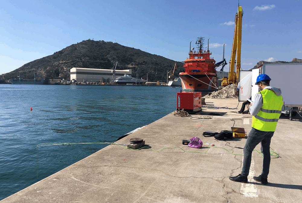 Analizamos el ruido submarino en el Puerto de Cartagena