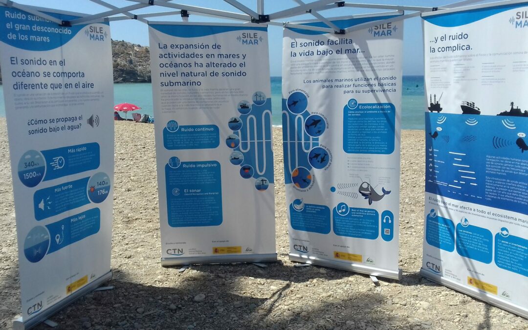 Exposición Ruido Submarino y limpieza de playas