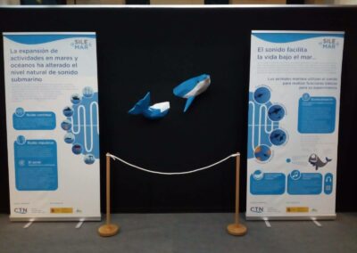 Exposición Ruido Submarino en el Museo de la Ciencia y el Agua
