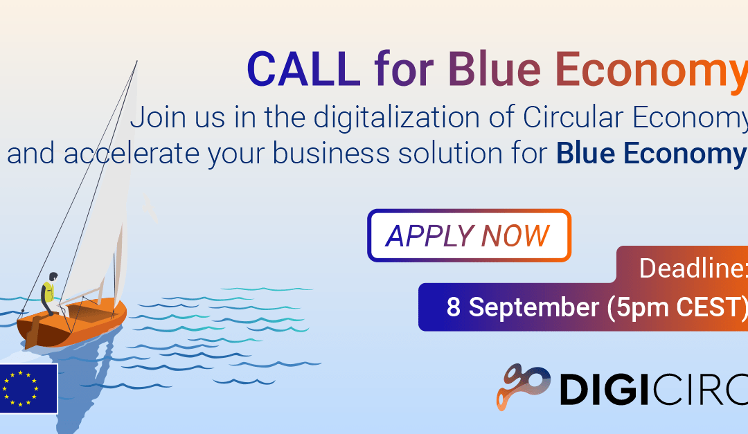 DigiCirc will create new opportunities for SMEs in the domains of Blue Economy