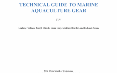 Technical guide to marine aquaculture gear